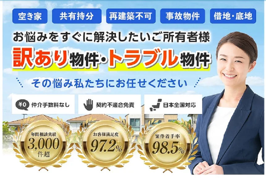 アルバリンク,訳あり物件買取プロ,買取,不動産,空き家,査定