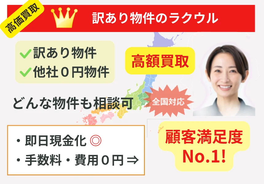 ラクウル,訳あり物買取,特徴